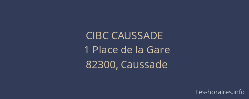CIBC CAUSSADE