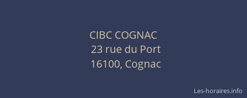 CIBC COGNAC