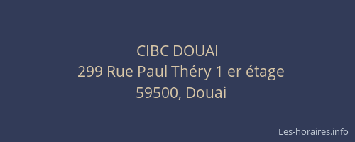 CIBC DOUAI