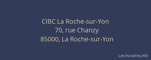 CIBC La Roche-sur-Yon