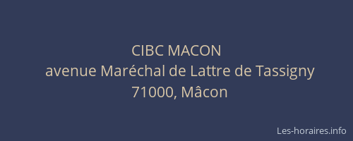 CIBC MACON