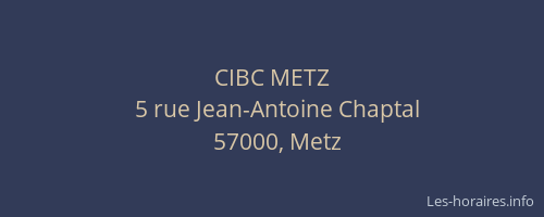 CIBC METZ
