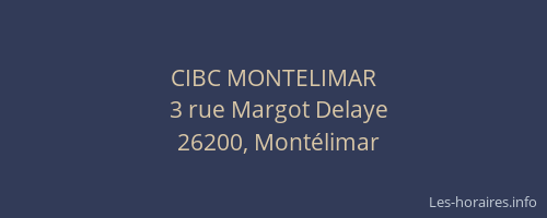 CIBC MONTELIMAR