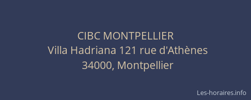 CIBC MONTPELLIER