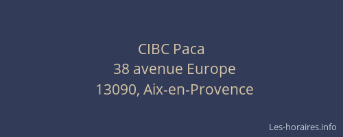 CIBC Paca