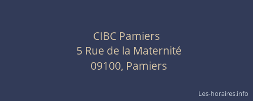 CIBC Pamiers