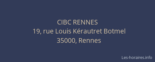 CIBC RENNES