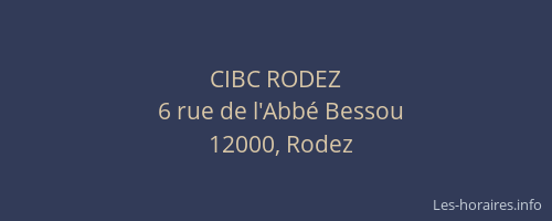 CIBC RODEZ