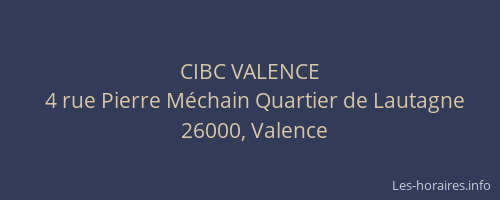 CIBC VALENCE