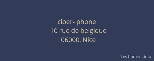 ciber- phone