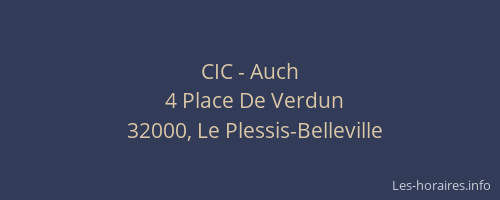 CIC - Auch