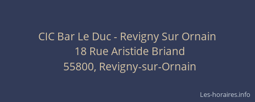 CIC Bar Le Duc - Revigny Sur Ornain