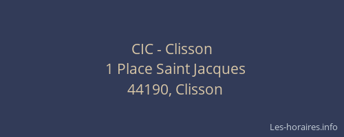 CIC - Clisson