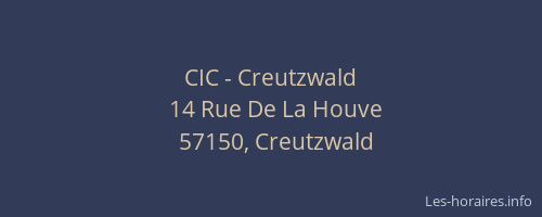 CIC - Creutzwald