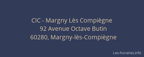 CIC - Margny Lès Compiègne