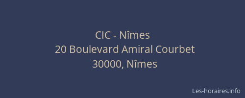 CIC - Nîmes
