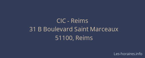 CIC - Reims