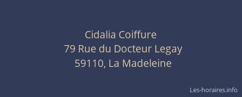 Cidalia Coiffure