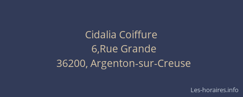 Cidalia Coiffure