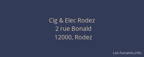 Cig & Elec Rodez
