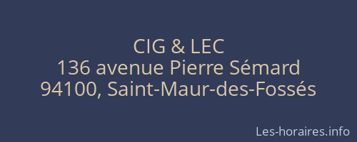 CIG & LEC