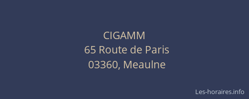 CIGAMM