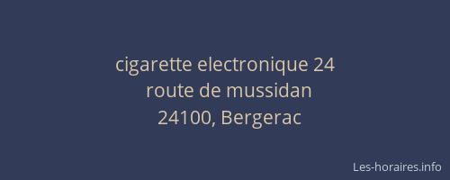 cigarette electronique 24