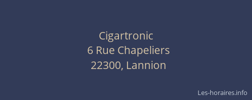 Cigartronic