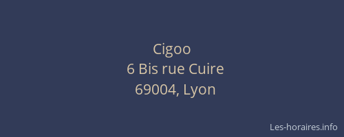 Cigoo