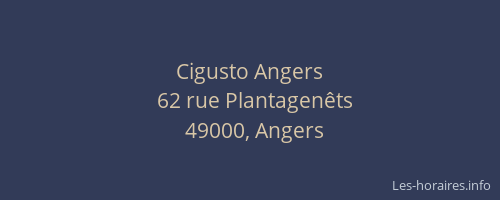 Cigusto Angers