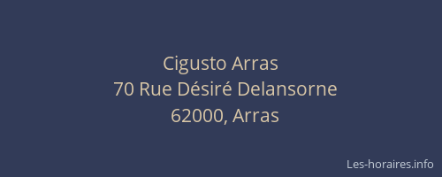 Cigusto Arras