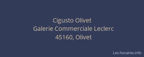 Cigusto Olivet