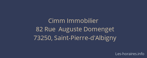 Cimm Immobilier