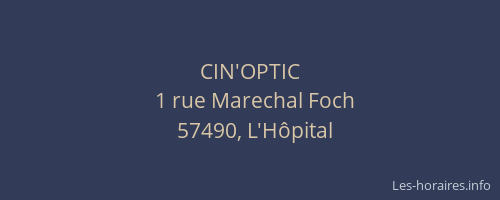 CIN'OPTIC