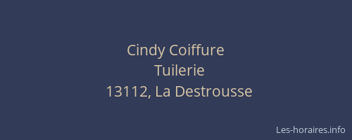 Cindy Coiffure