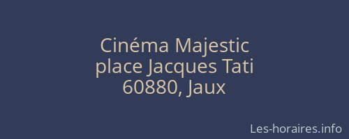 Cinéma Majestic