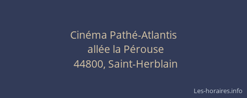 Cinéma Pathé-Atlantis