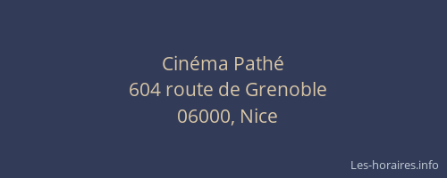 Cinéma Pathé