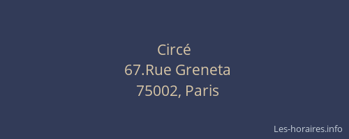 Circé