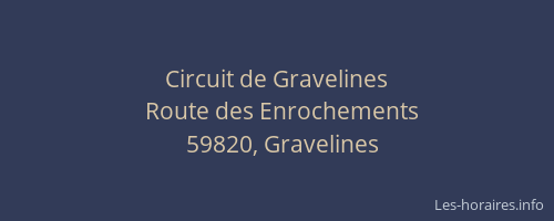 Circuit de Gravelines