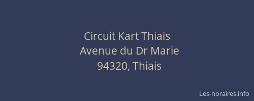 Circuit Kart Thiais