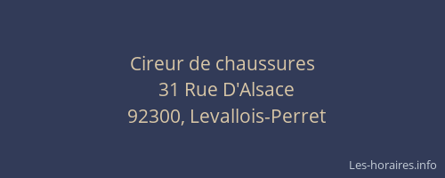 Cireur de chaussures