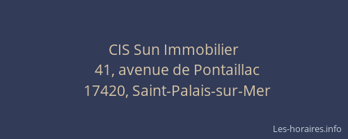 CIS Sun Immobilier