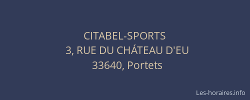 CITABEL-SPORTS