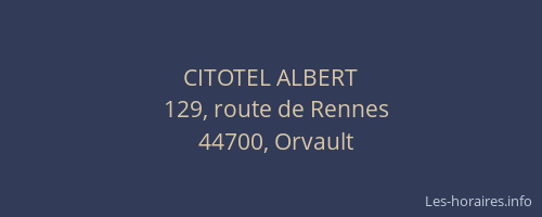 CITOTEL ALBERT