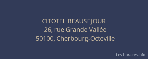 CITOTEL BEAUSEJOUR