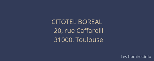 CITOTEL BOREAL