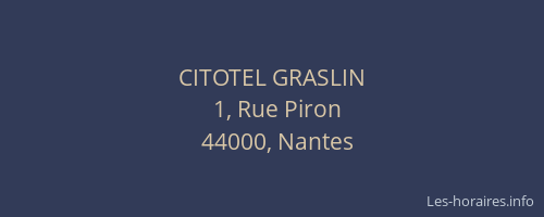 CITOTEL GRASLIN
