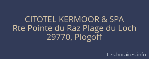 CITOTEL KERMOOR & SPA