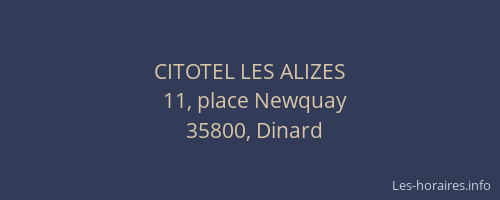 CITOTEL LES ALIZES